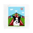 Fortune Campers そっくの雑貨屋さんのテントの中からどんちゃん Towel Handkerchief