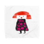 mi-sunの水玉の人 Towel Handkerchief