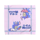 いーの！だめの?suzuri支店のリーゼント燃えてるよ バニーとガールVer. Towel Handkerchief