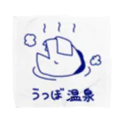 紫咲うにのながくないうつぼ おんせん Towel Handkerchief