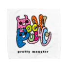 pochi-pochiのpochi-pochiマークの長袖シリーズ Towel Handkerchief