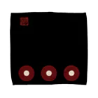 Rigelの蛇目紋黒羅紗陣羽織柄 Towel Handkerchief