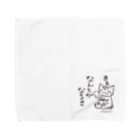 消しゴムはんことイラストNagomiya*のなんとかなる猫 Towel Handkerchief