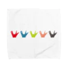 ░▒▓ＳＭＩＲＫＷＯＲＭ▓▒░のPAPERCRANE Towel Handkerchief