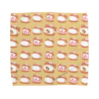 Kotetsu diary(SUZURI店)のアビシニアン×マリトッツォ Towel Handkerchief