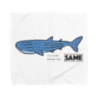 mincruのサメ図鑑_ジンベイザメ Towel Handkerchief