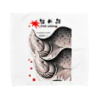 G-HERRINGの色丹島　カラフトマス（樺太鱒；PINK SALMON）生命たちへ感謝を捧げます。 Towel Handkerchief