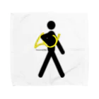 ぬるのThe Walking Hornist w/o Logo タオルハンカチ