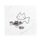 ふわもこファンタジー（お店）のねこオンザゲーム Towel Handkerchief