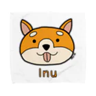 MrKShirtsのInu (犬) 色デザイン タオルハンカチ