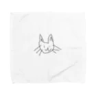 日本人の10秒で描いた猫 Towel Handkerchief