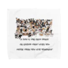 think-a worksのワンコ大集合！ Towel Handkerchief