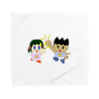 WANPA's STOREのミニわんぱ君としおりちゃん Towel Handkerchief