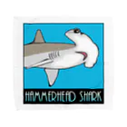 LalaHangeulのHammerhead shark(撞木鮫) Towel Handkerchief