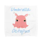LalaHangeulのumbrella octopus(めんだこ) 英語バージョン② Towel Handkerchief