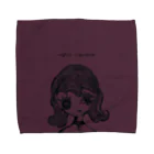 一欠片のカセットテープの休みたい神秘ちゃん（ピンク） Towel Handkerchief