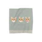 みゃおカンパニーのグリーン Towel Handkerchief