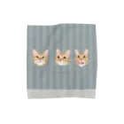 みゃおカンパニーのグリーングレー Towel Handkerchief