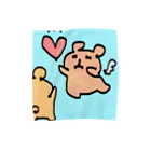 くまさんしょっぷのそらとぶくまさん Towel Handkerchief