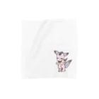 ドラゴンとダイナソーの【ぱちぱち恐竜】 Towel Handkerchief