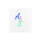 AllBlue-13-のマルチカラー1 Towel Handkerchief