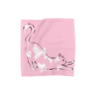 necomoのさくらねこ（Sakura） Towel Handkerchief