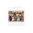 shop あこ猫犬屋のハロウィン猫 Towel Handkerchief