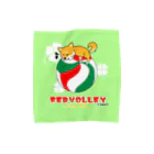 nicoroのREDVOLLEY  × nicoro (バレーボール×柴犬) Towel Handkerchief