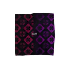 【ホラー専門店】ジルショップの紅×紫(ツートンカラー) Towel Handkerchief