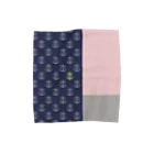 fujimineko_555のハートと錨と十字架（カマルグクロス）パターンA Towel Handkerchief