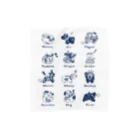 SU-KUのThe Zodiac of Fukushima Towel Handkerchief