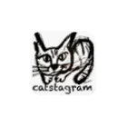 PUNK TV ART SHOPのcatstagram タオルハンカチ