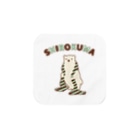 ari designのシロクマにマフラーを（チョコミントカラーVer.） Towel Handkerchief