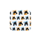 kocoon（コクーン）の満腹ハッピー犬と空腹ハングリー犬 Towel Handkerchief