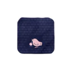 イラスト MONYAAT のみつぐとり ももいろ1 Towel Handkerchief