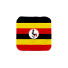 お絵かき屋さんのウガンダの国旗 Towel Handkerchief