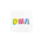 🍎デグーと服と雑貨屋さん🍏の💙💛DNA💚💜  dna 英文字グッズ タオルハンカチ