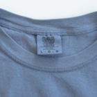 みのじのヨツユビリクガメ Washed T-Shirt It features a texture like old clothes