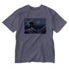 Sana StoreのGILTACC -大波を乗り越える７つの徳 Washed T-Shirt