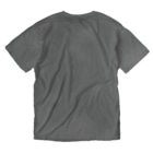 akane_art（茜音工房）のゆるチワワ（クリア） Washed T-Shirt :back