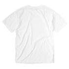 ʚ一ノ瀬 彩 公式 ストアɞの一ノ瀬彩ちびｷｬﾗ:LOGO付【ﾆｺｲｽﾞﾑ様Design】 Washed T-Shirt :back