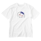 ふわふわ色emiのハッピーちゃん Washed T-Shirt