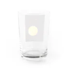 sky journeyのmoon Water Glass :back