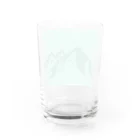 のんきな雑貨屋さんの【Mountain】 Water Glass :back