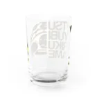 くいなの母のよつゆびりくがめ Water Glass :back