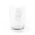 あさぎ9のエゾシカ3段重ね Water Glass :back