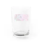 strangeのサイバーピンク Water Glass :back