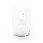 ninjin🥕のダジャレshop📣のウー萬 Water Glass :back