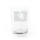 雨上がりの合図のリーブ ミー アローン Water Glass :back