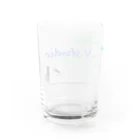 norainuのL.V.studioオリジナルグッズ Water Glass :back